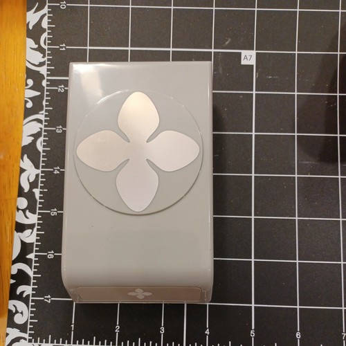 Used extra LARGE paper Punch 2.5" flower dogwood card tag wedding EK SUCCESS