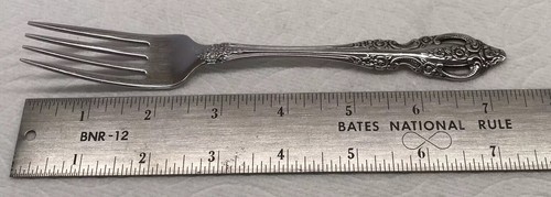 Cubiertos Oneida Renoir Pembrooke acero inoxidable 5 piezas tenedores cuchillo cucharas - Imagen 8 de 11