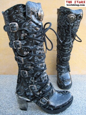 New Rock Boots Magarita TR004-C5 Damenstiefel High Heels Größe 36 bis 41     