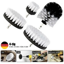 4Stk Bürstenaufsatz Bürste Bohrmaschine Akk...