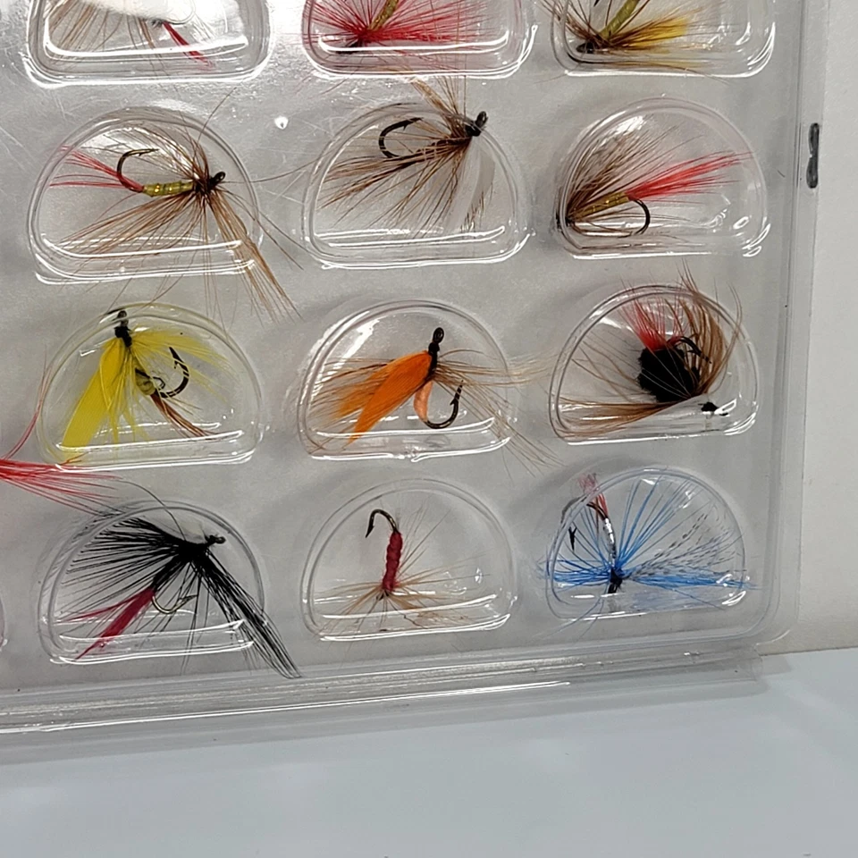 South Bend Pesca 20 Piezas Surtido de Moscas 20 Moscas Más Populares SBFLY20 Foto 3 de 4