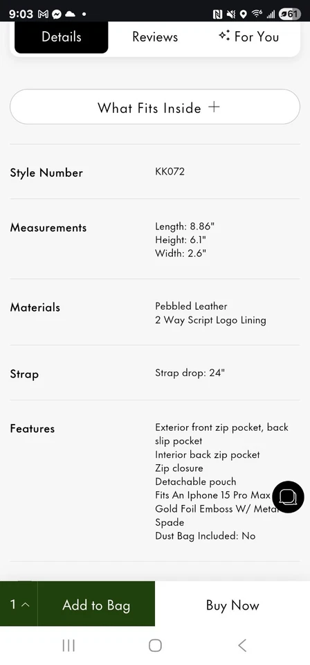 Kate Spade Emma Camera - Image 4 of 4