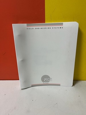 YIELD ENGINEERING SYSTEMS EINEERING-SYSTEMS YES-R3 Plasma System Users Manual