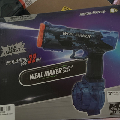 WEAL MAKER Automatic Electric Water Gun NO.555 Shoots Up to 32 ft