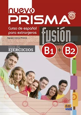 9788498489040 Nuevo Prisma fusion B1 + B2 Libro de ejercicios + CD Edi Numen
