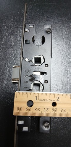 Pella 2 Point Mortise Bolt for Storm Doors Black - Bild 3 von 6