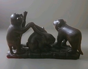 antique japanese netsuke signed