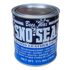 Atsko Sno-Seal Original Beeswax Waterproofing Seasonal Leather Protection 1 Qua