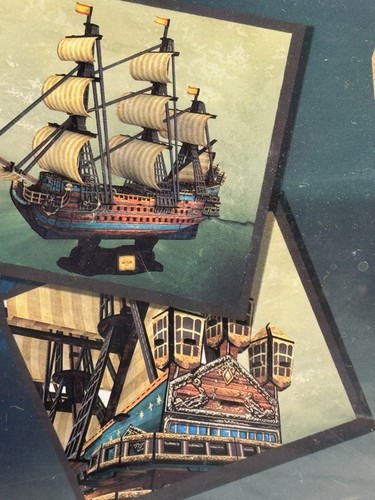 BRAND NEW CubicFun San Felipe Spanish Armada Model Ship Kit 3D Puzzle - Picture 2 of 13