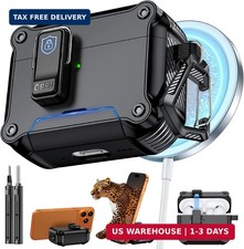 Inesore for AirPods Pro 3 Case with Secure Lock Black  Phone Stand Design,Com