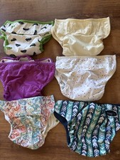 Elemental Joy Pocket Cloth Diapers with Liners Lot of 6