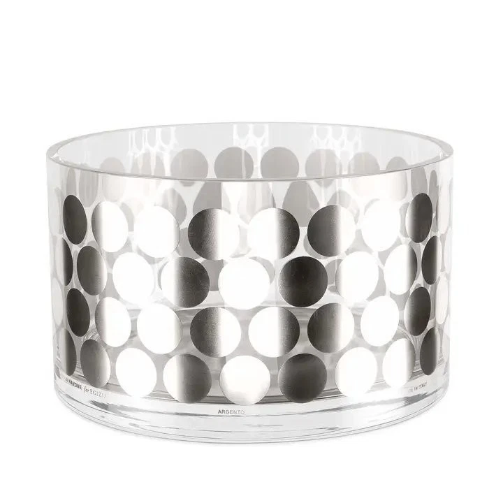 Egizia, Juego de Copas "Punto-Argento" - 6 Decoradas Hechas a Mano Serigrafía... Foto 3 de 4