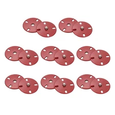 8 Sets Sewing Snap Buttons, Press Buttons Snap Fasteners 21mm, Wine Red