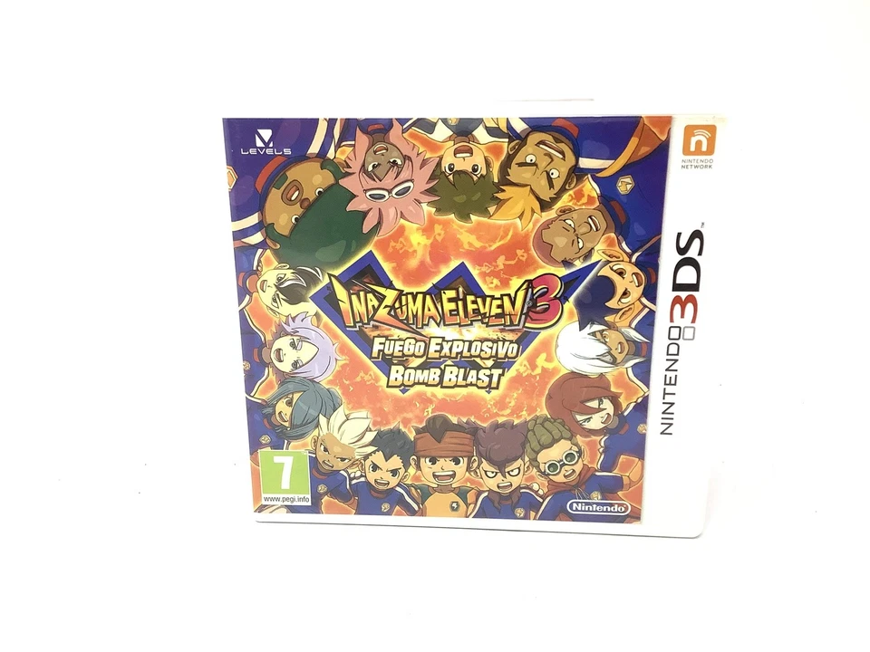JUEGO 3DS INAZUMA ELEVEN 3 FUEGO EXPLOSIVO 3DS 20146932, foto 1 de 4