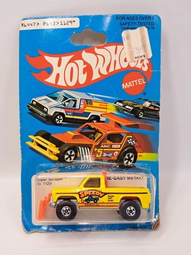 VTG 1979 MATTEL HOT WHEELS DIE CAST SUPER SCRAPER NO. 1129 SPEEDY PICK UP TRUCK