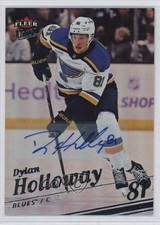 2025-26 Upper Deck Fleer Ultra Rainbow Foil Auto Dylan Holloway #52 Auto 3qn