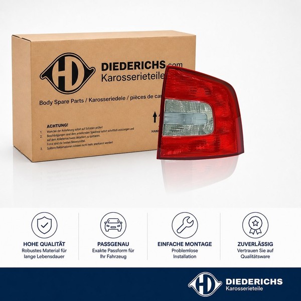 Heckleuchte Rechts Diederichs 7831790 FÜR Skoda RÜCkleuchte Hecklicht-image