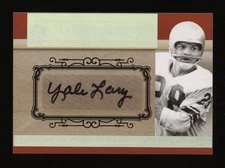 2007 Yale Lary Playoff National Treasures Timeline Auto Autograph #92/99 *NICE*