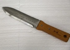 Nisaku The Original Hori Hori Japanese Stainless Steel Weeding Knife #2 (111925)