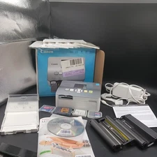 Canon Selphy CP780 Compact Photo Printer w Paper & Compact Flash SD Memory Cards