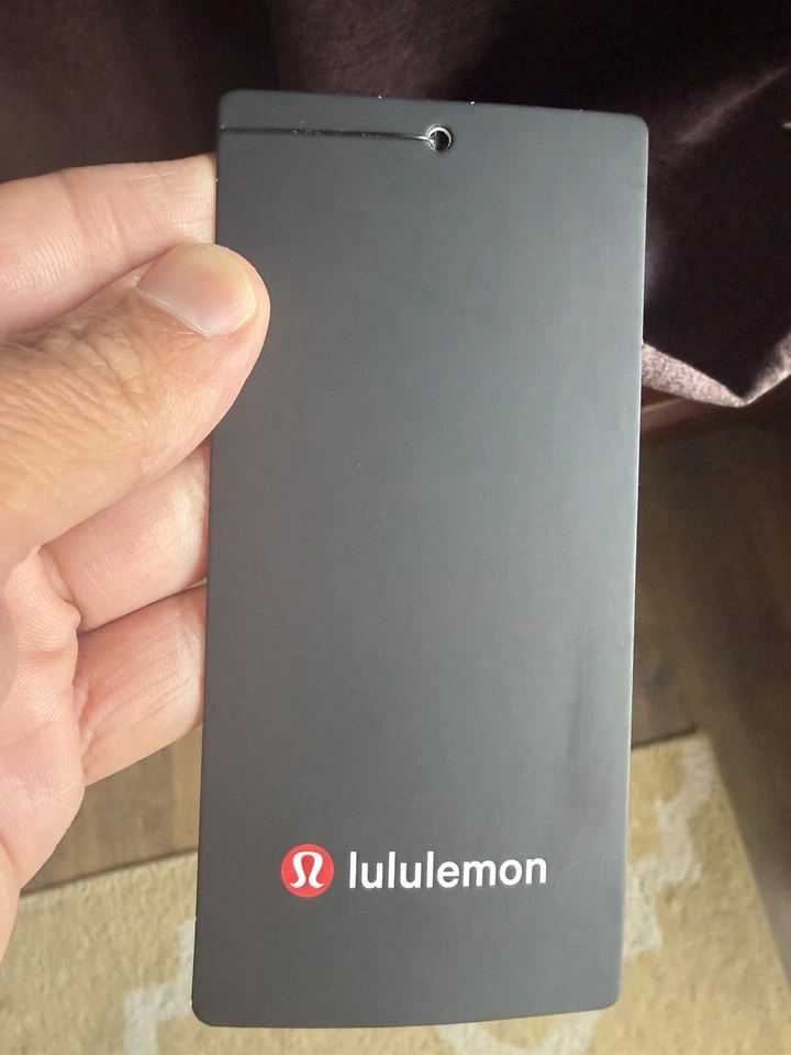 Camiseta Lululemon Para Hombre Grande Marrón Súper Suave Jersey Manga Corta NUEVA Con Etiqueta Foto 2 de 4