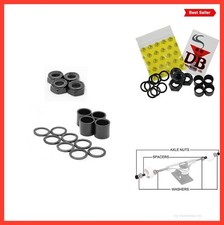 Skateboard Truck Speed Kit Axle Washers Nuts Spacers 8mm Bearings Longboard Tool