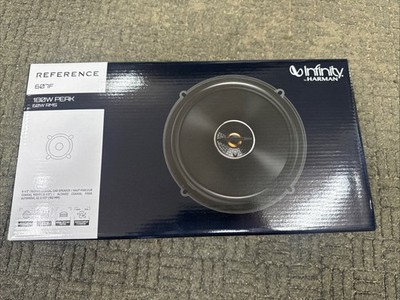 Infinity REF607F Reference Series 6.5'' Coaxial Speakers 180 Watts MAX 60 W New