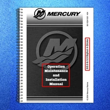 MERCURY 8/  9.9 & 9.9 Bigfoot 4-Stroke Operation Manual - WIRE BOUND - COVERS