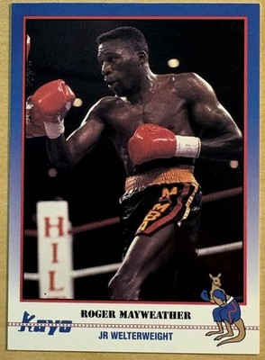 Roger Mayweather 1991 National Anaheim Convention Rare Promo Card #144, Kayo