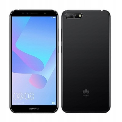 Huawei Y6 2018 2/16GB Dual Sim LTE ATU-L21 Schwarz ohne Simlock | Zustand: Gut