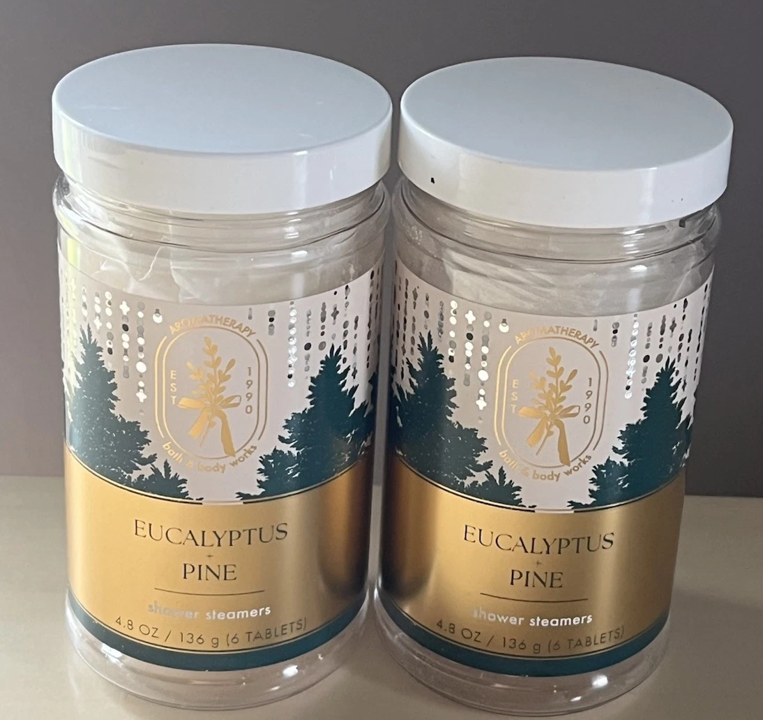 Two Bath & Body Works Aromatherapy Eucalyptus Pine Shower Steamers New
Opens in a new window or tab