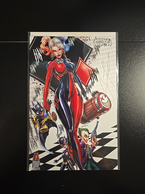 WHITE WIDOW #3 PUDDIN COSPLAY HARLEY EXCLUSIVE SIGNED BY JAMIE TYNDALL COA RARE