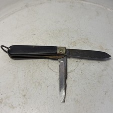 Vintage Camillus TL-29 Lineman Electrician Two Blade Pocket Knife NY USA USED