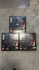 LEGO Art: Star Wars The Sith 31200 X 3 New Sealed 3 Sets Lot