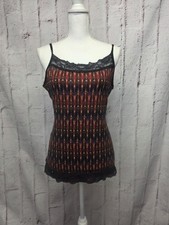 Women's Babydoll Y2K Whimsigoth Fairy Grunge Lace Trim Cami Plus Sz XXL Lined