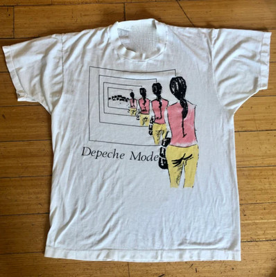 Vintage Dreaming Of Me Depeche Mode Cotton White S-234XL Unisex Shirt