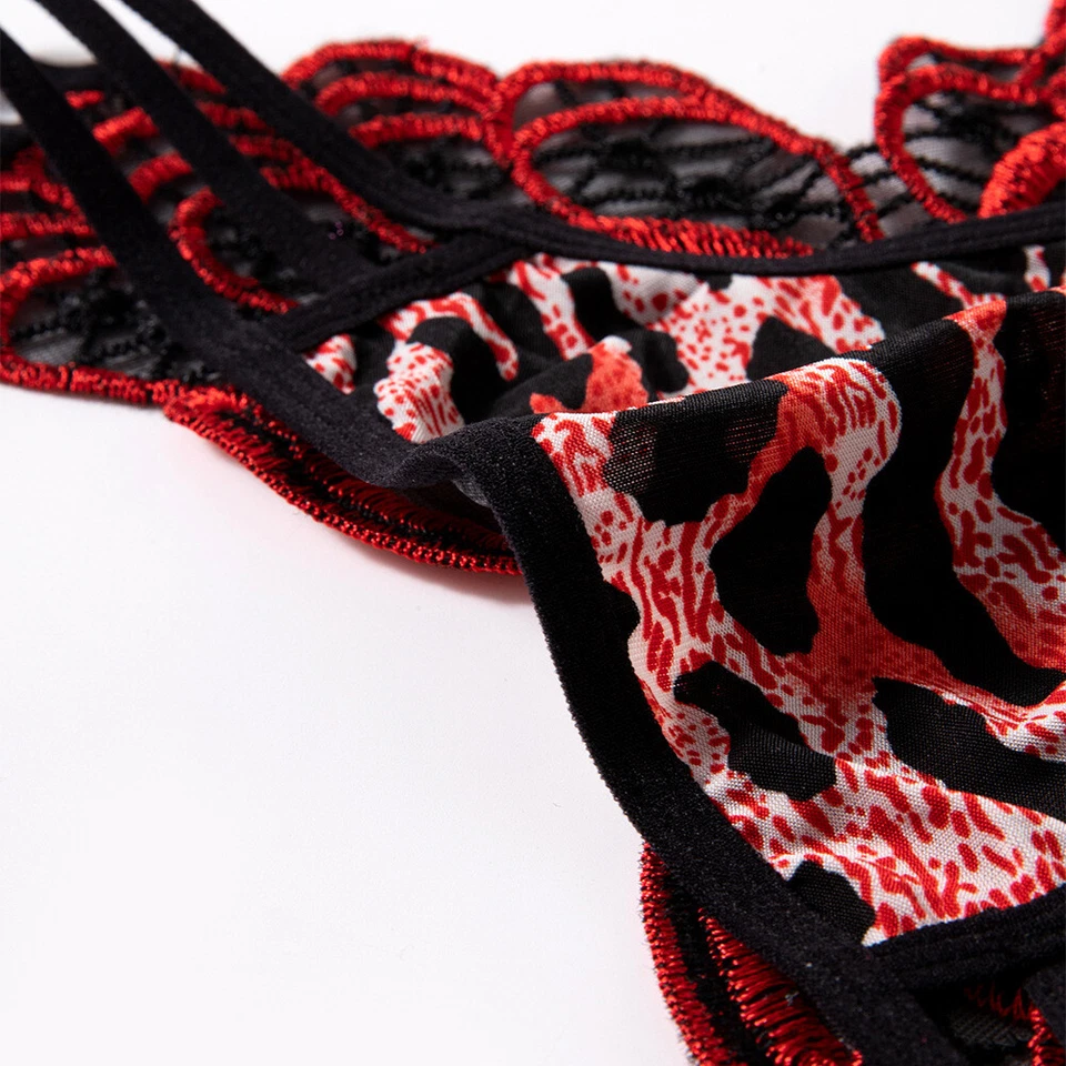 Sexy Frauen Dessous Schmetterling Stickerei Tangas Unterwäsche Höschen *? - Bild 4 von 4