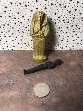MINIATURE MUMMY AND HIS TOMB GOLD BRAND NEW 3.5 INCHES TALL