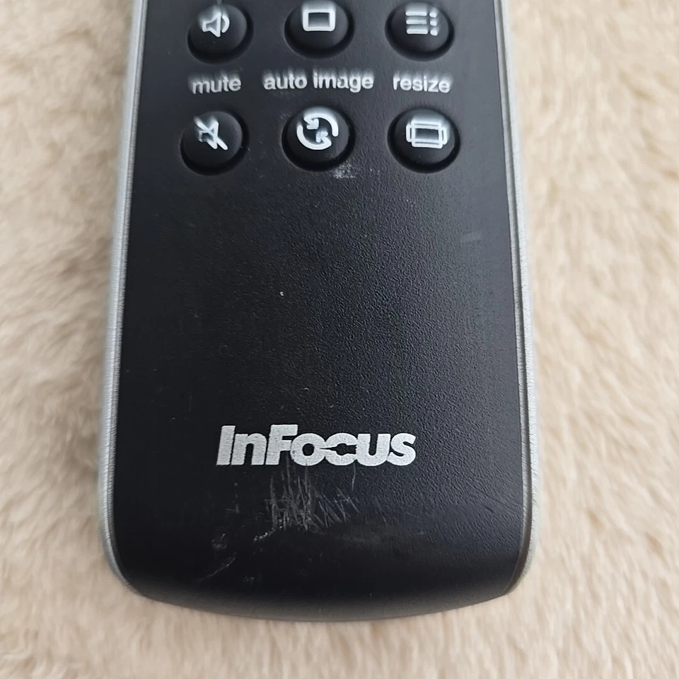 InFocus HW-Navigator-2 Projector Black Remote Control Genuine Tested/Working - Image 3 of 4