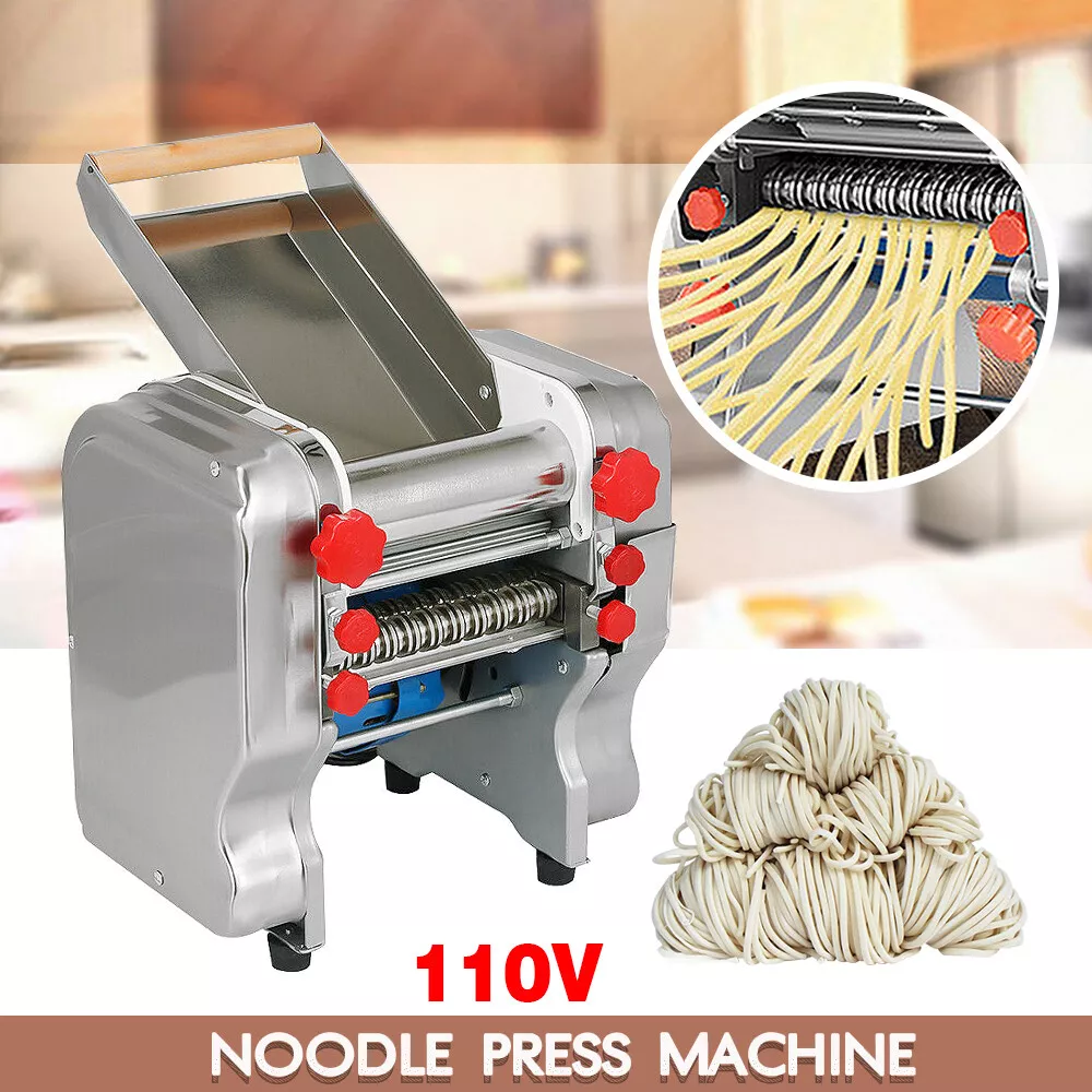 Electric Pasta Press Maker Dumpling wonton Skin Noodle Machine 370 550W 110V
