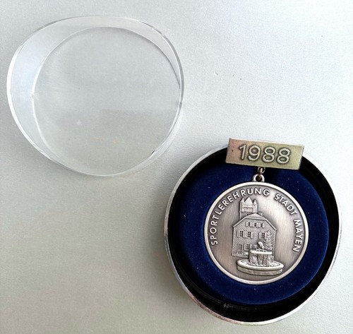 Mayen / Eifel Médaille Sportlerehrung 1988 Theodor Dreiser-Haus Avec Obertor