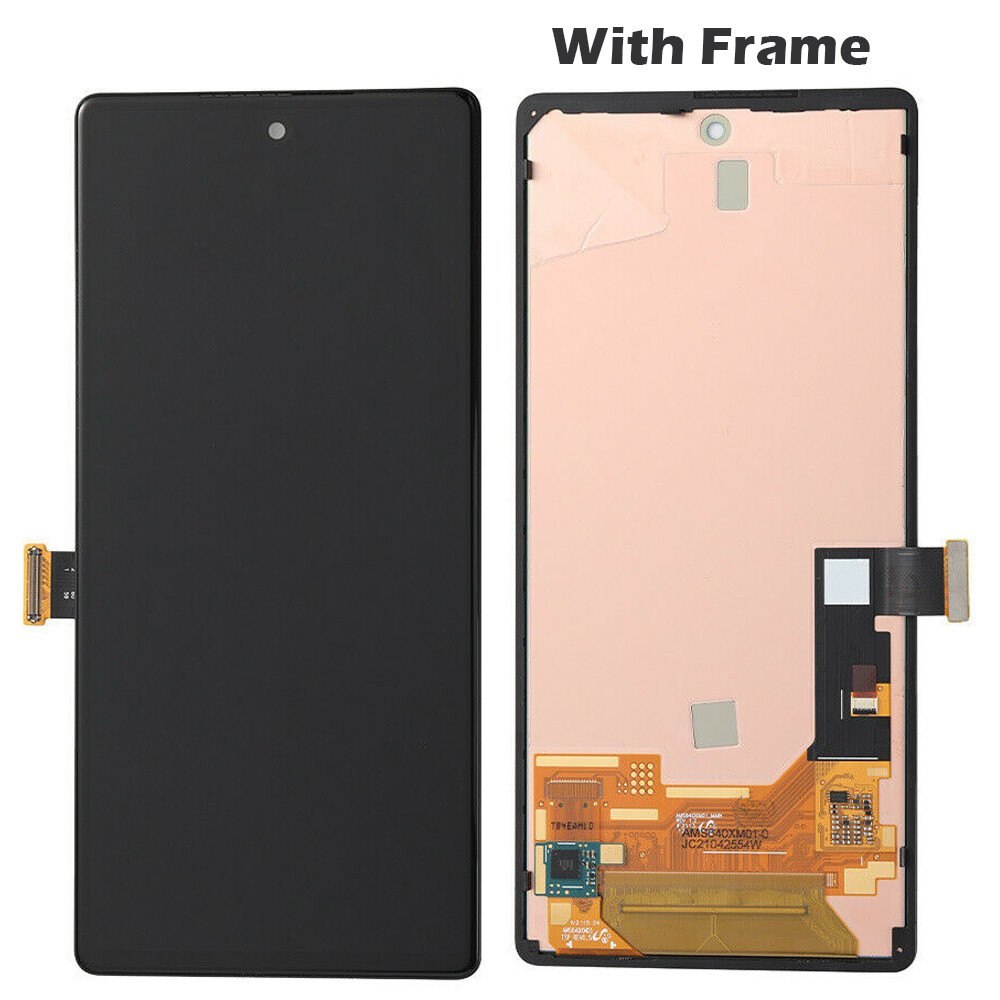 Display Sostitutivo Per Google Pixel 6A / 6 Pro - Schermo OLED/LCD + Digitalizzatore + Cornice, Nero