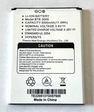NEW Moxee M2160 MH-T6000 BTE-3005 OEM Genuine Smart Cell Phone Battery