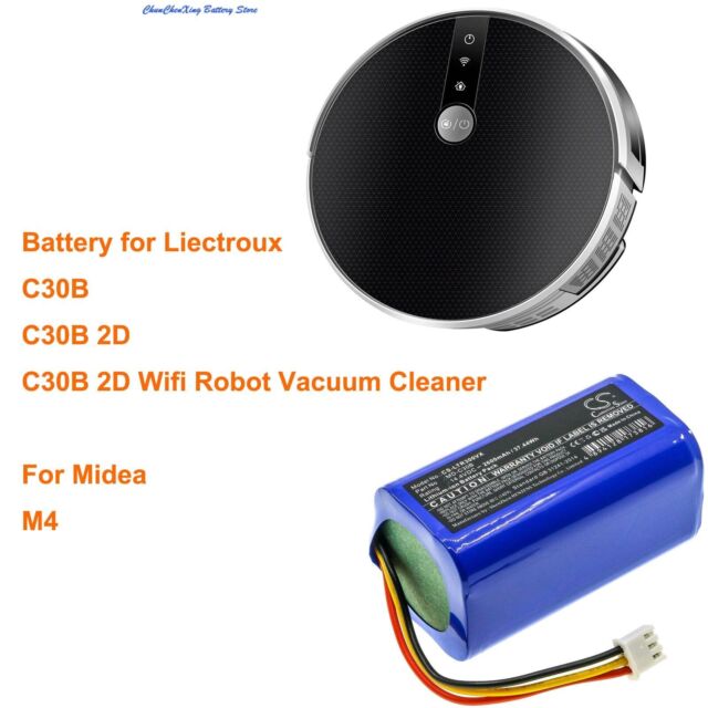 Cameron Sino 2600mAh Vacuum Cleaner Battery MD-C30B for Liectroux C30B C30B 2D