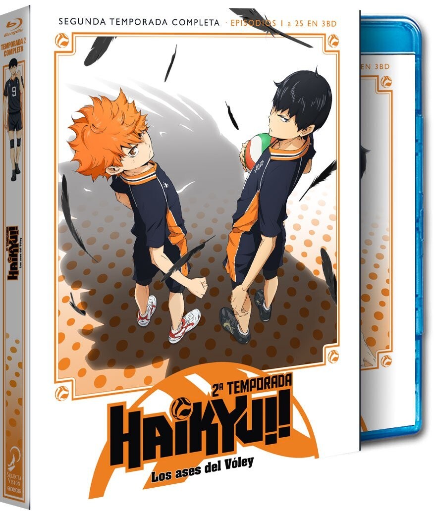 Haikyu! Los Ases Del Vóley. Temporada 2 Completa. Blu-Ray