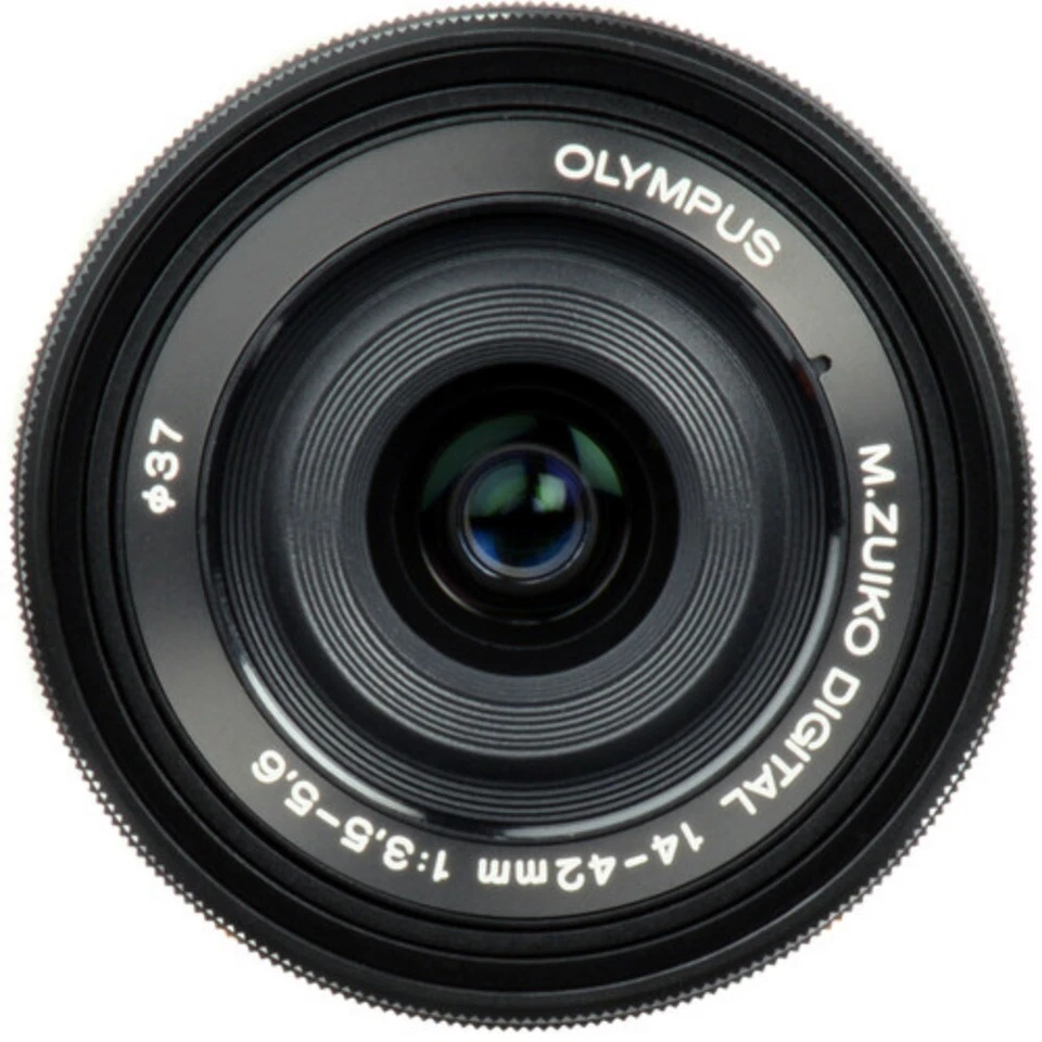 M.Zuiko 14-42mm f/3.5-5.6 EZ Lens for Olympus Panasonic M4/3 Mount Cameras Black - Image 3 of 4