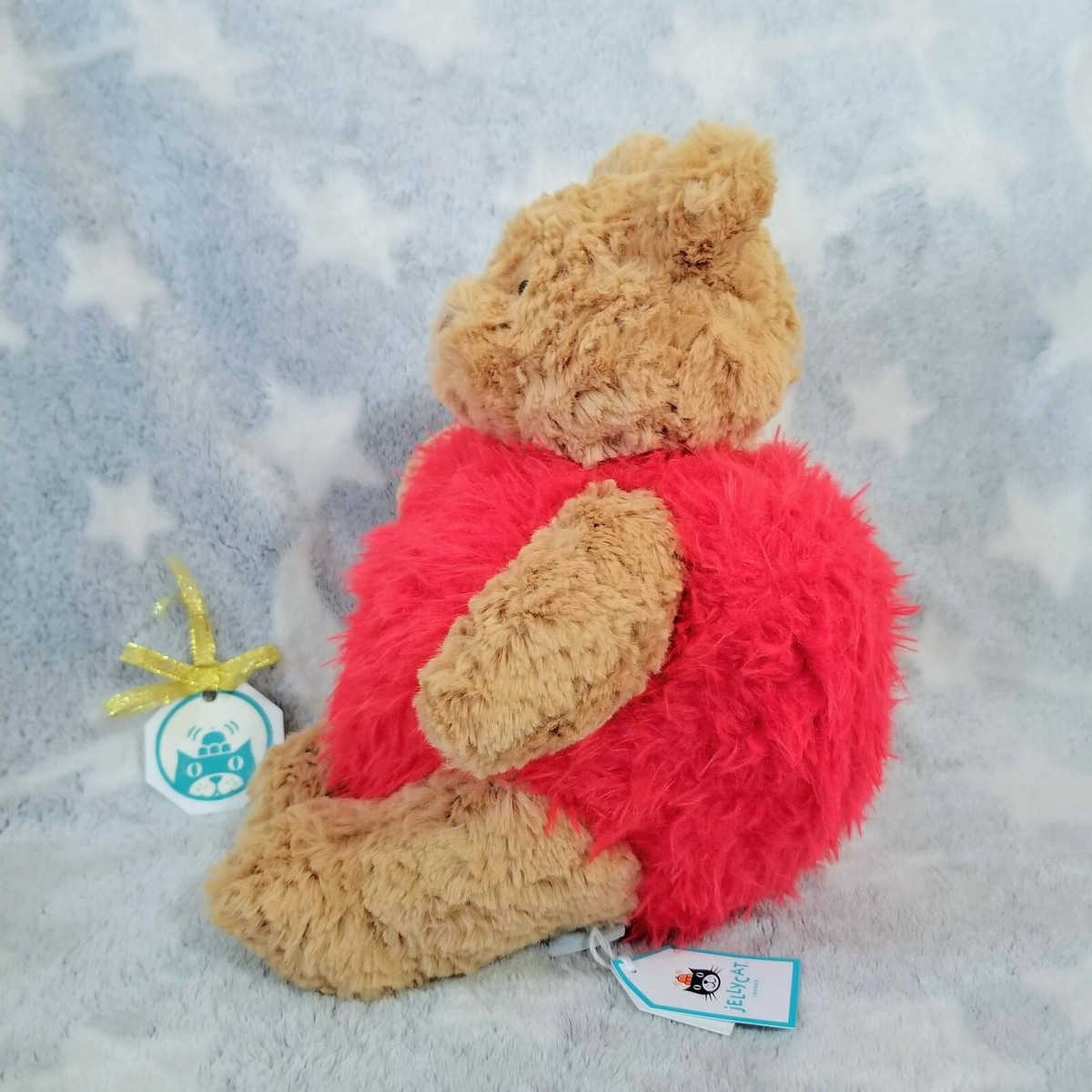Jellycat Bartholomew Bear Heartthrob With Tag Authentic for