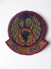 317th OMS SQUADRON US AIR FORCE PATCH... Subdued