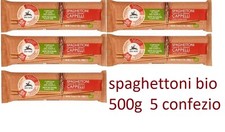 ALCE NERO SPAGHETTONI DI GRANO DURO SENATORE CAPPELLI BIOLOGICI 500gr
