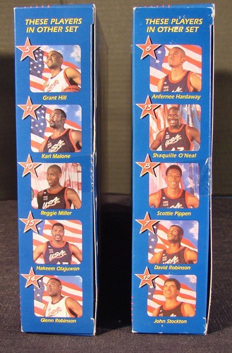 New 1996 NBA Olympic Dream Team by Kenner Set of Two - Picture 4 of 4